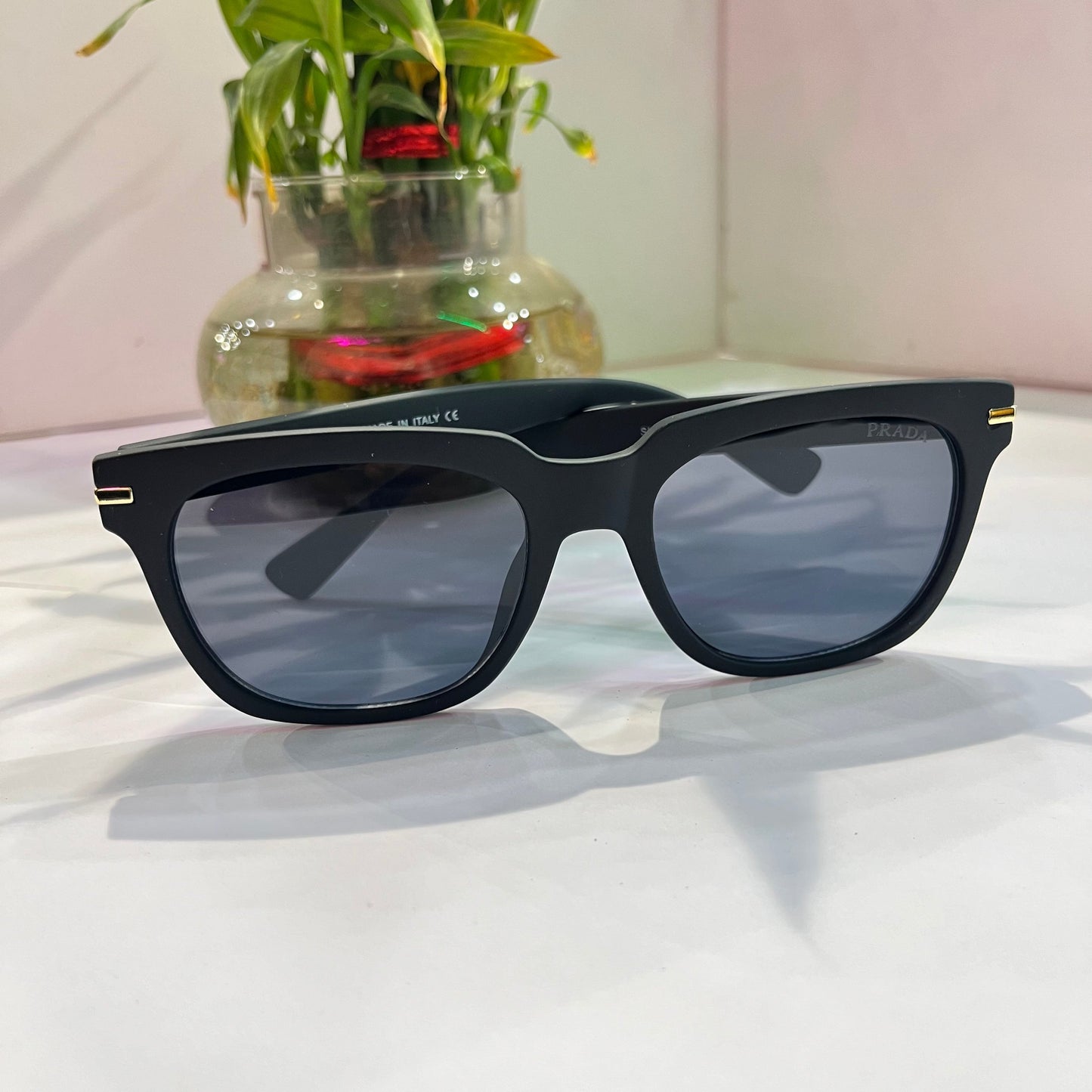 Arp Matte Black Frame Black Shade Heavy Quality Sunglass SPR04YS5420084201453N   