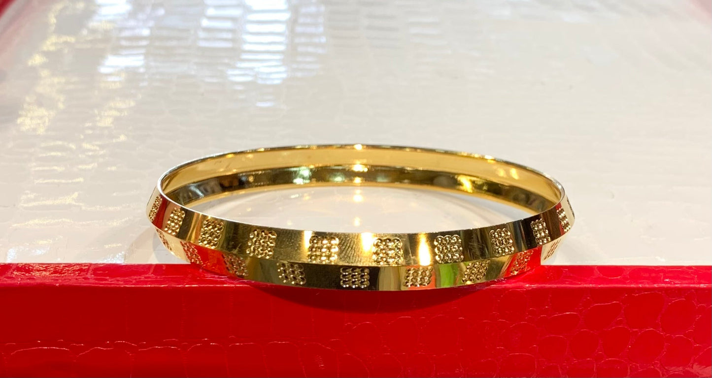 Designer Gold Premium Quality Unisex kada 820004