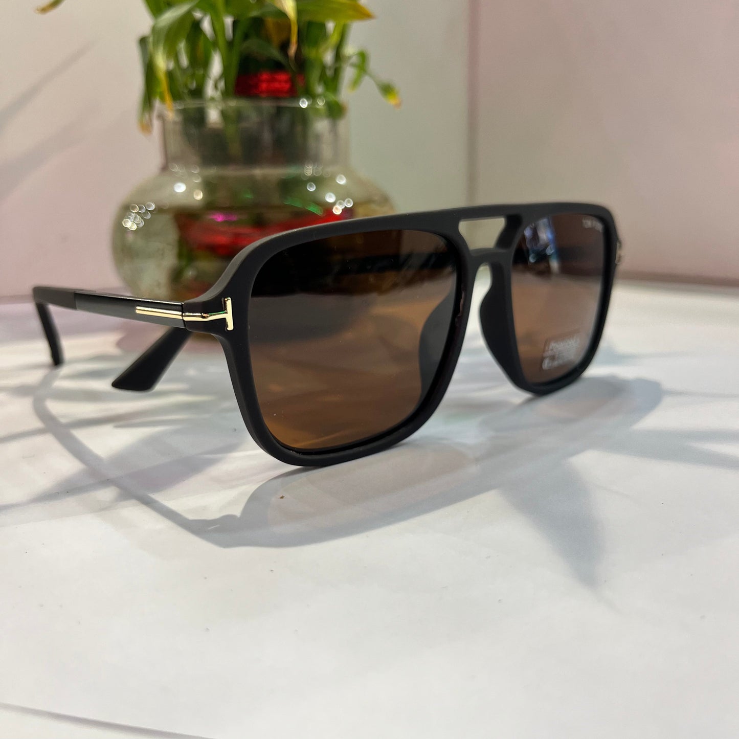 Mot Matte Brown Frame Brown Shade Heavy Quality Sunglass P50295618140 