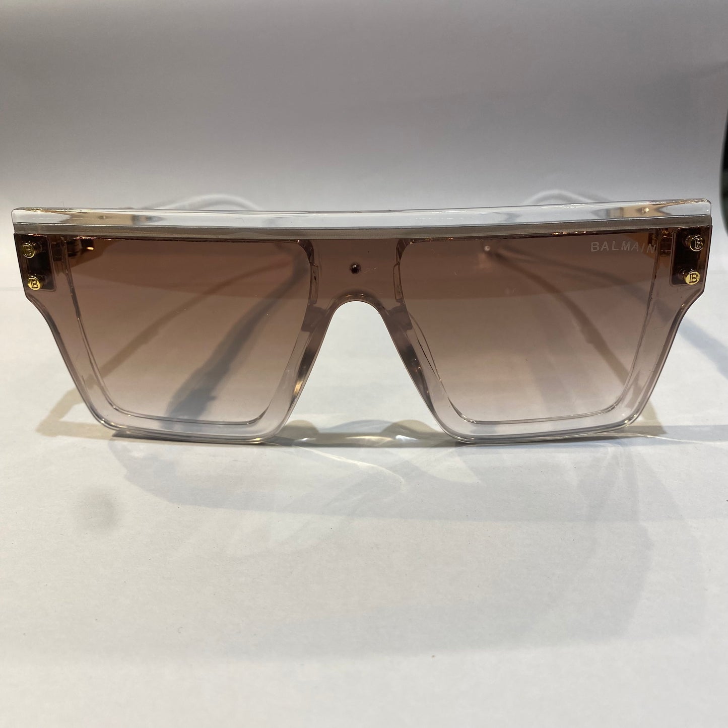 LAB Trancy Frame Brown Shade Unisex Sunglasses 98148 60 17 143