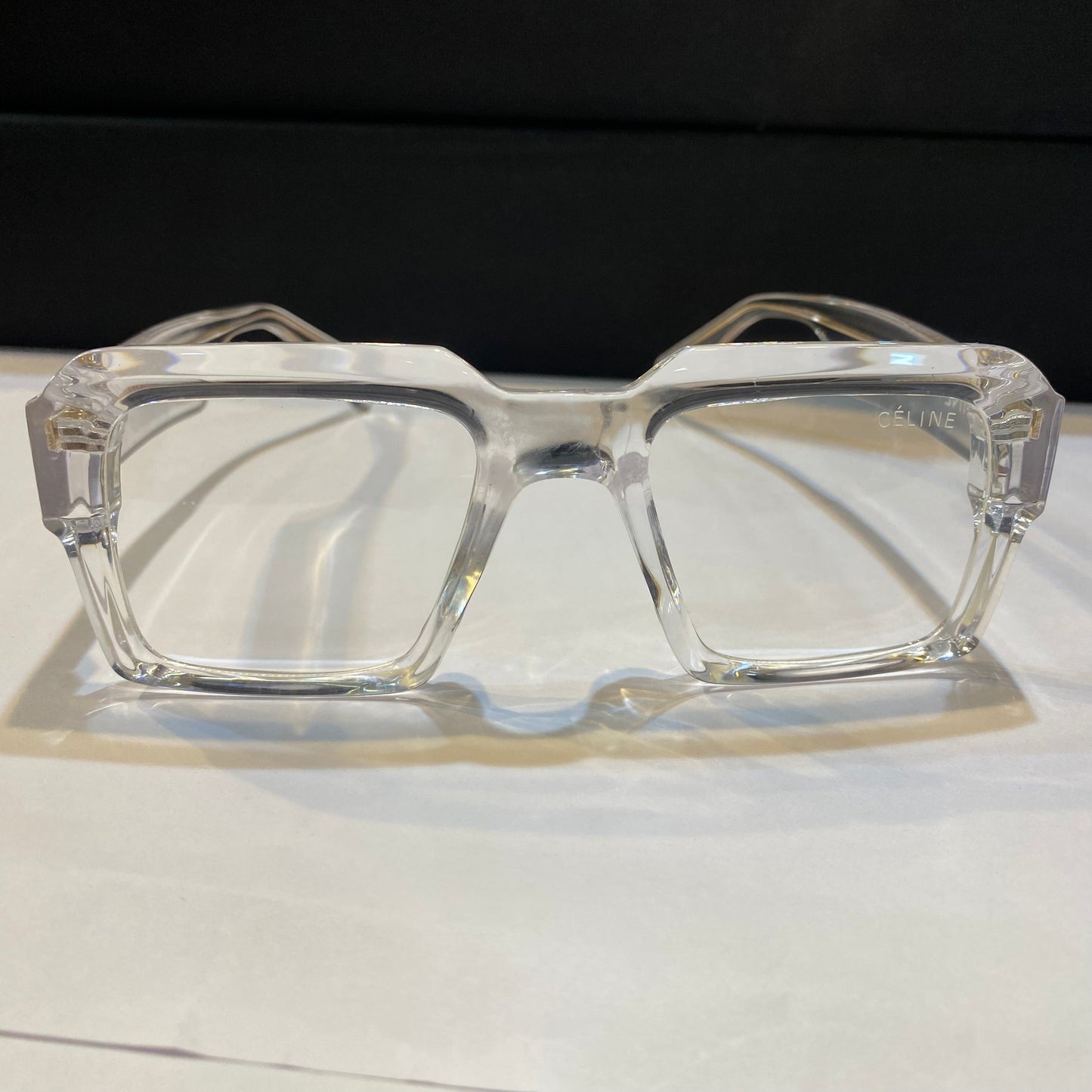 Lec Transparent Frame Transparent Shade Unisex Sunglass 97001 51 23 148 C8