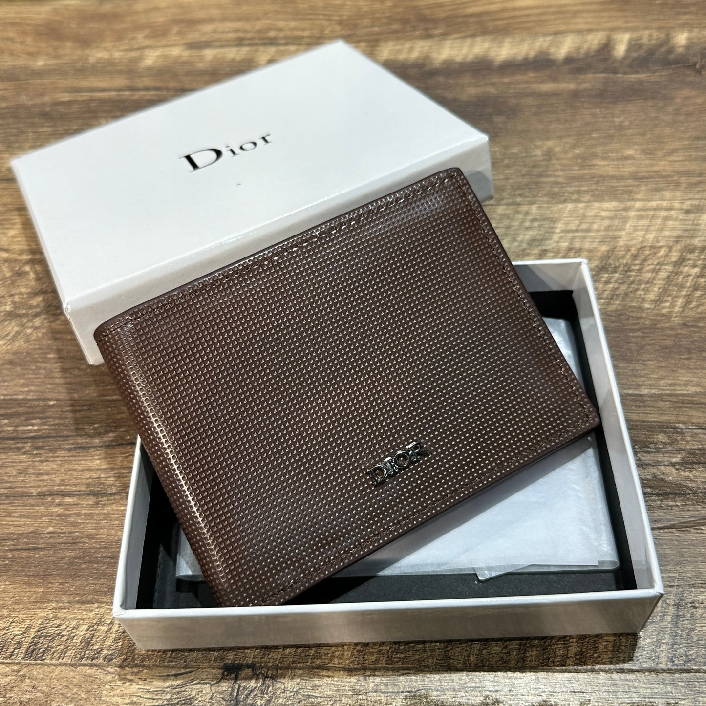 OID Brown Men’s Imported Leather Wallet 987100