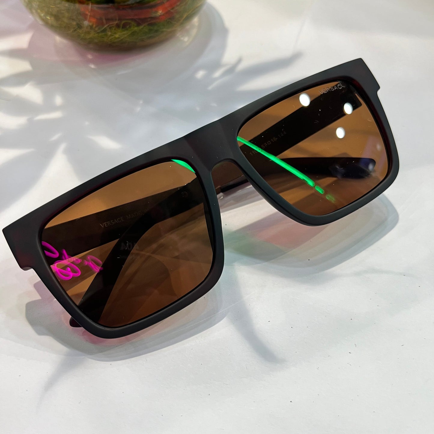 Rev Matte Brown Frame Brown Shade Heavy Quality Sunglass 11015718144