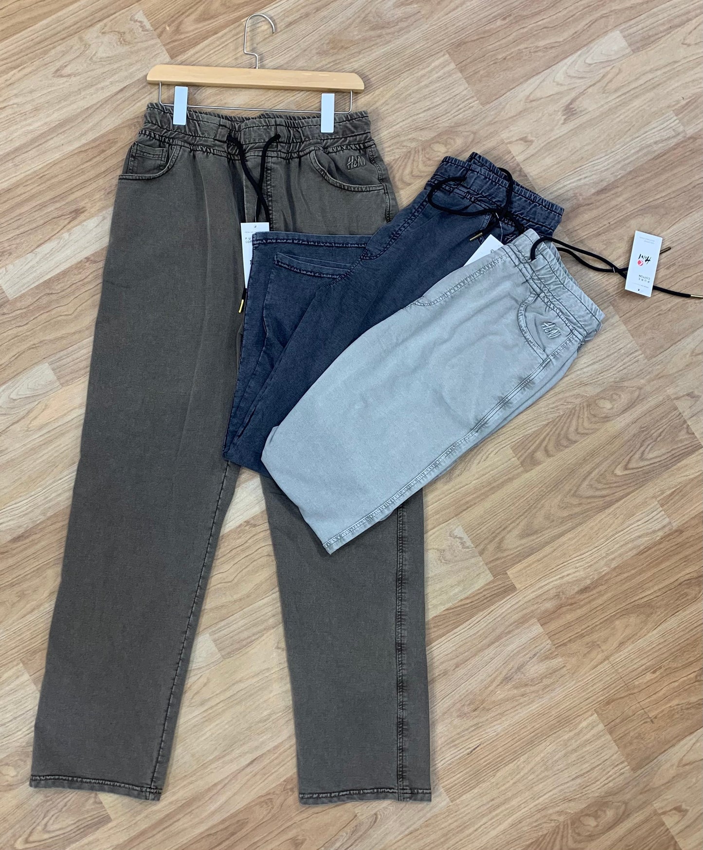 MH Grey Colour Cotton Premium Quality Lower 65273