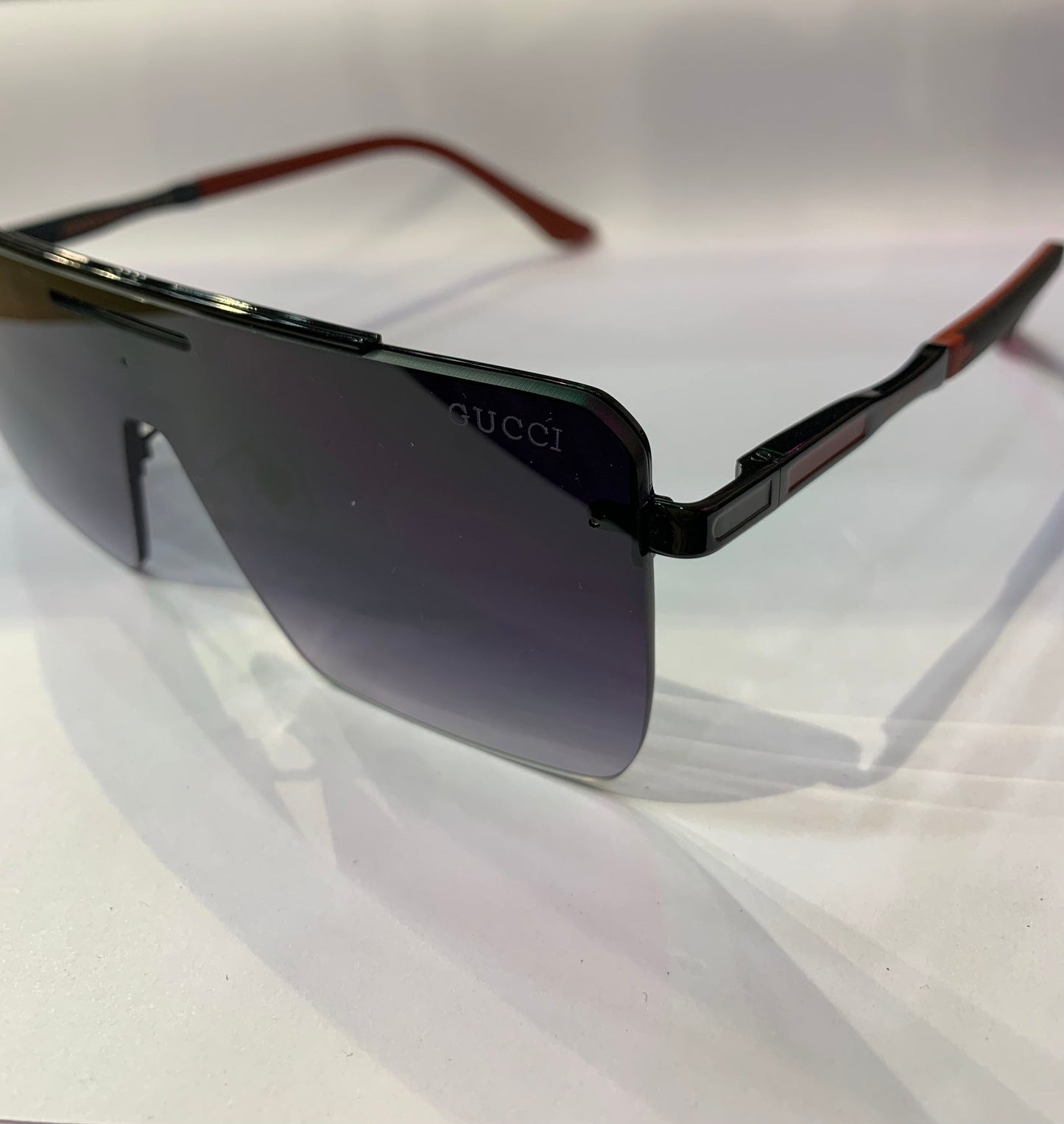 CUG Black Frame Black Shade Sunglass 23220 60 14-140