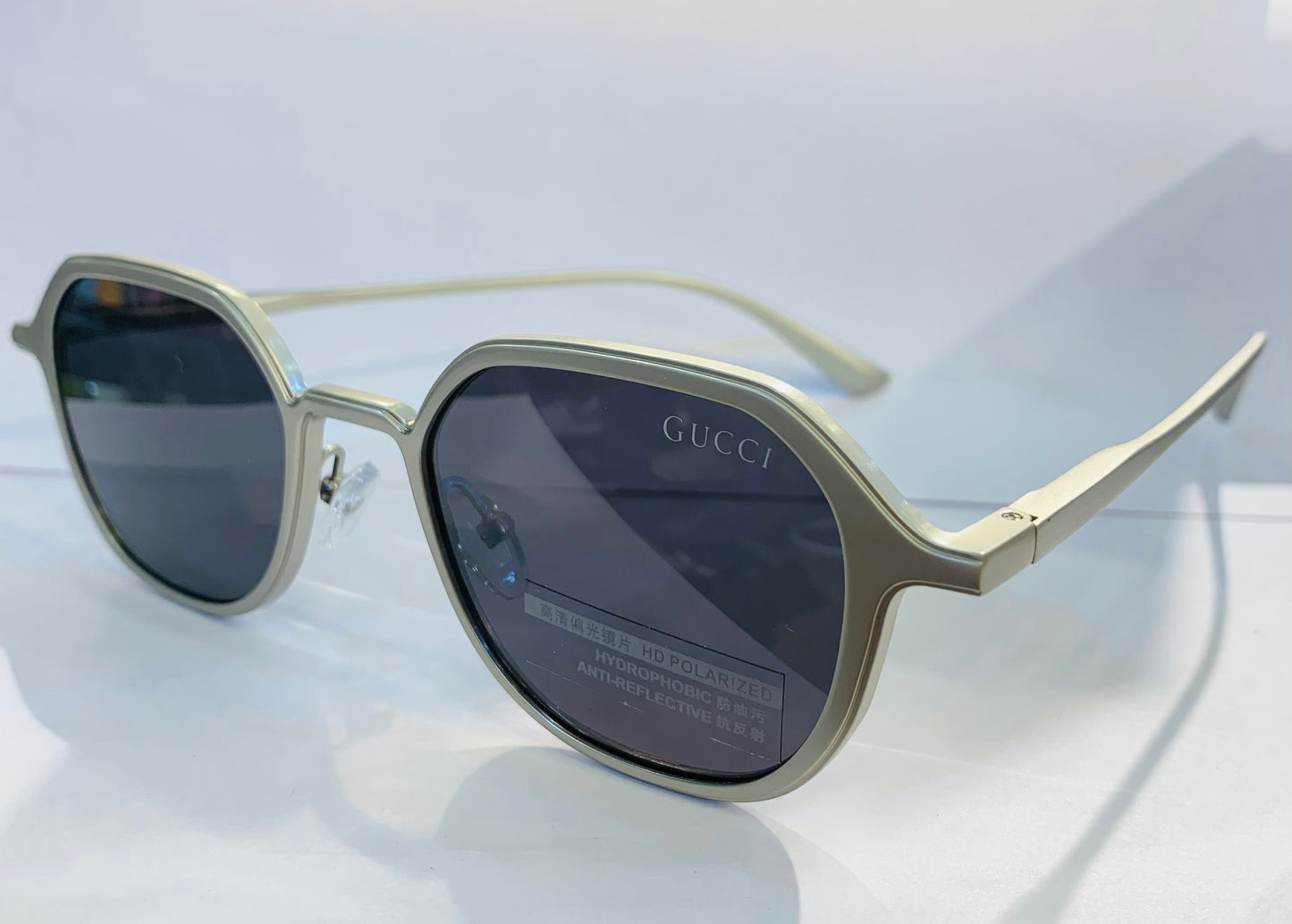 CUG Grey Frame Black Shade Premium Quality Unisex Sunglass SUN073