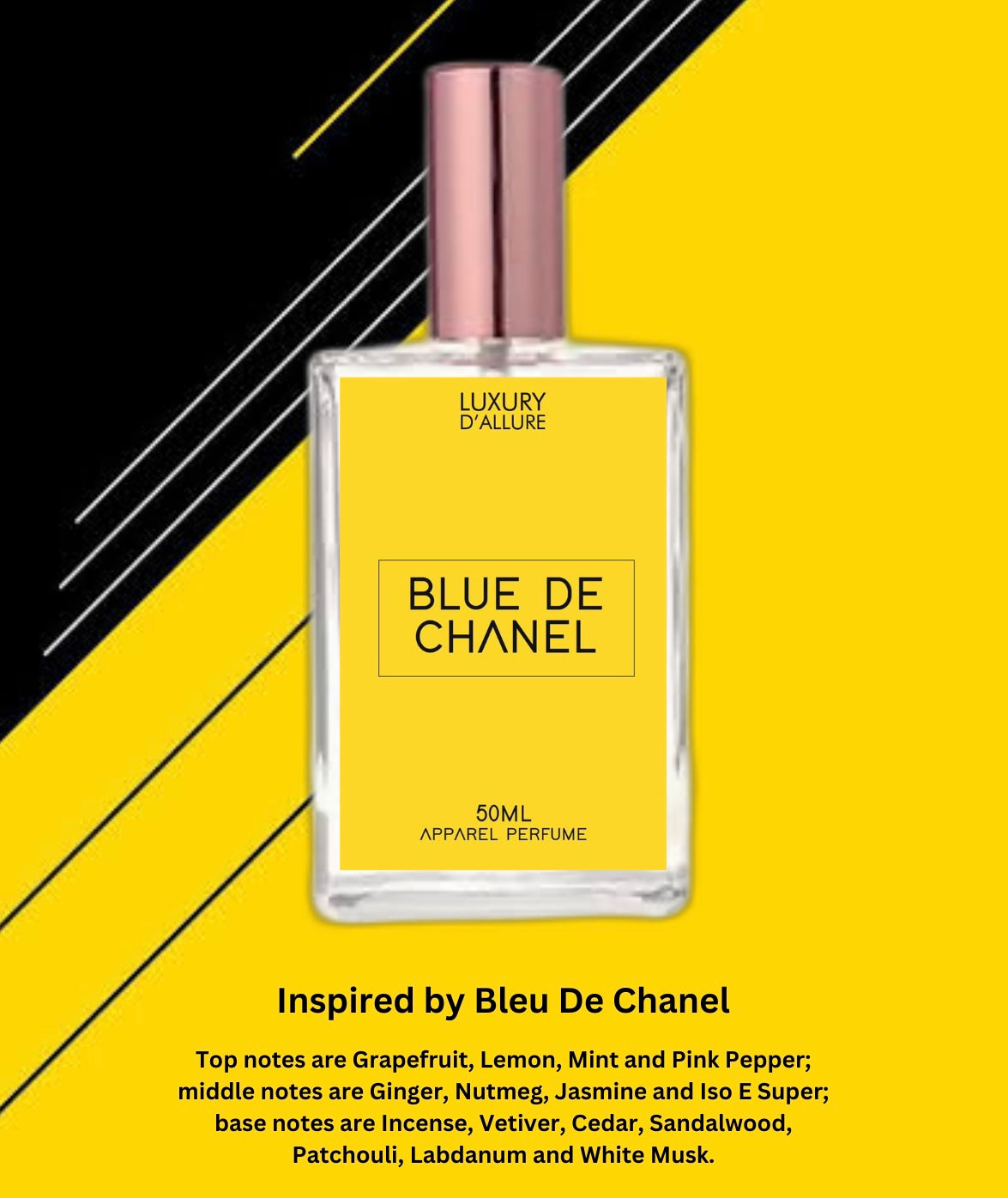 Blue De LDA Apparel Perfume EDP 50ml