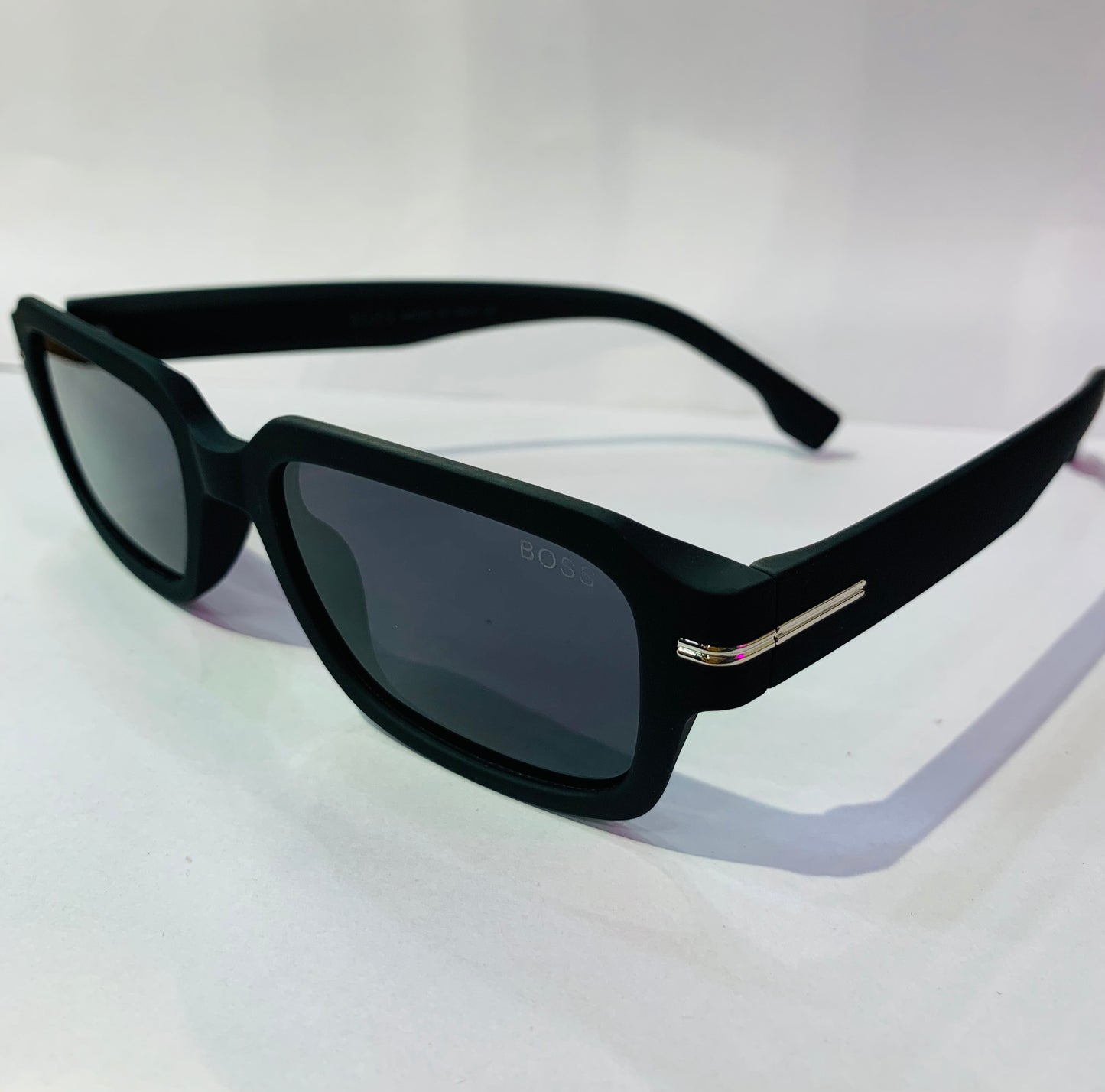 SOB Black Matte Frame Black Shade Unisex Premium Quality Sunglass 2418 53 20-143