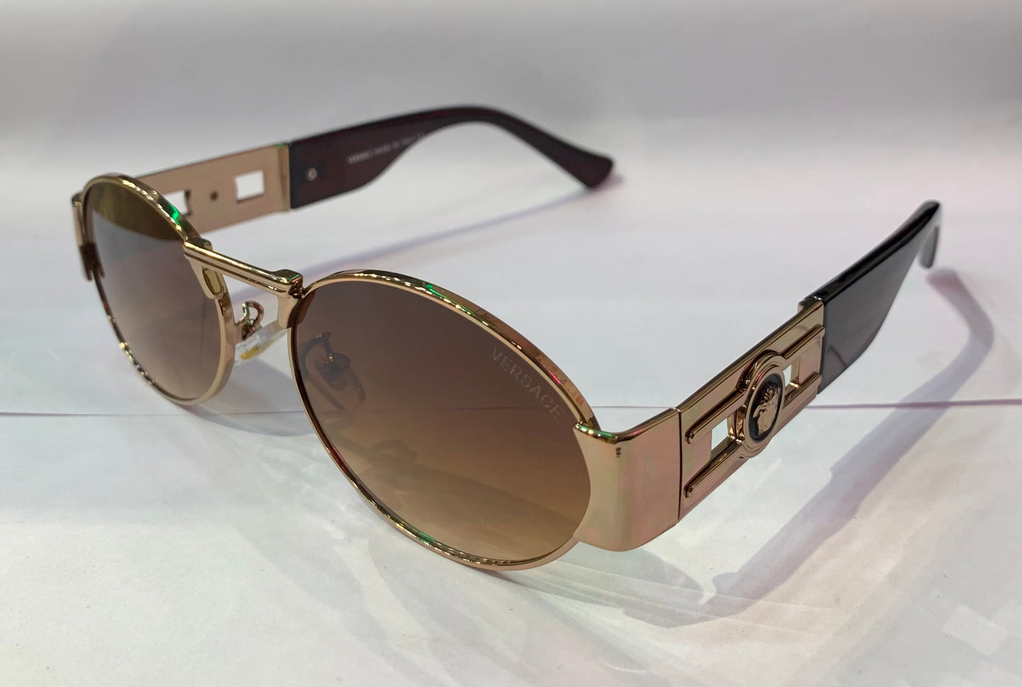 REV VER Rose Gold Frame Brown Shade Unisex Sunglass VE2264 53 17 141