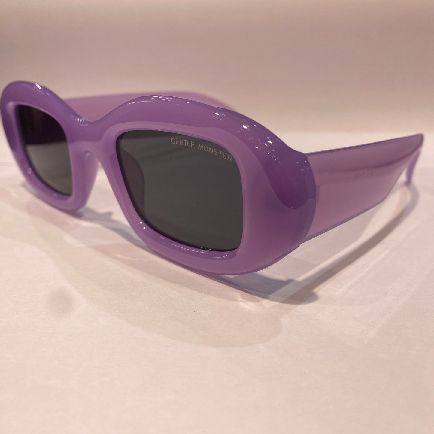 NEG Purple Frame Black Shade Unisex Sunglasses 3829 55 28 145