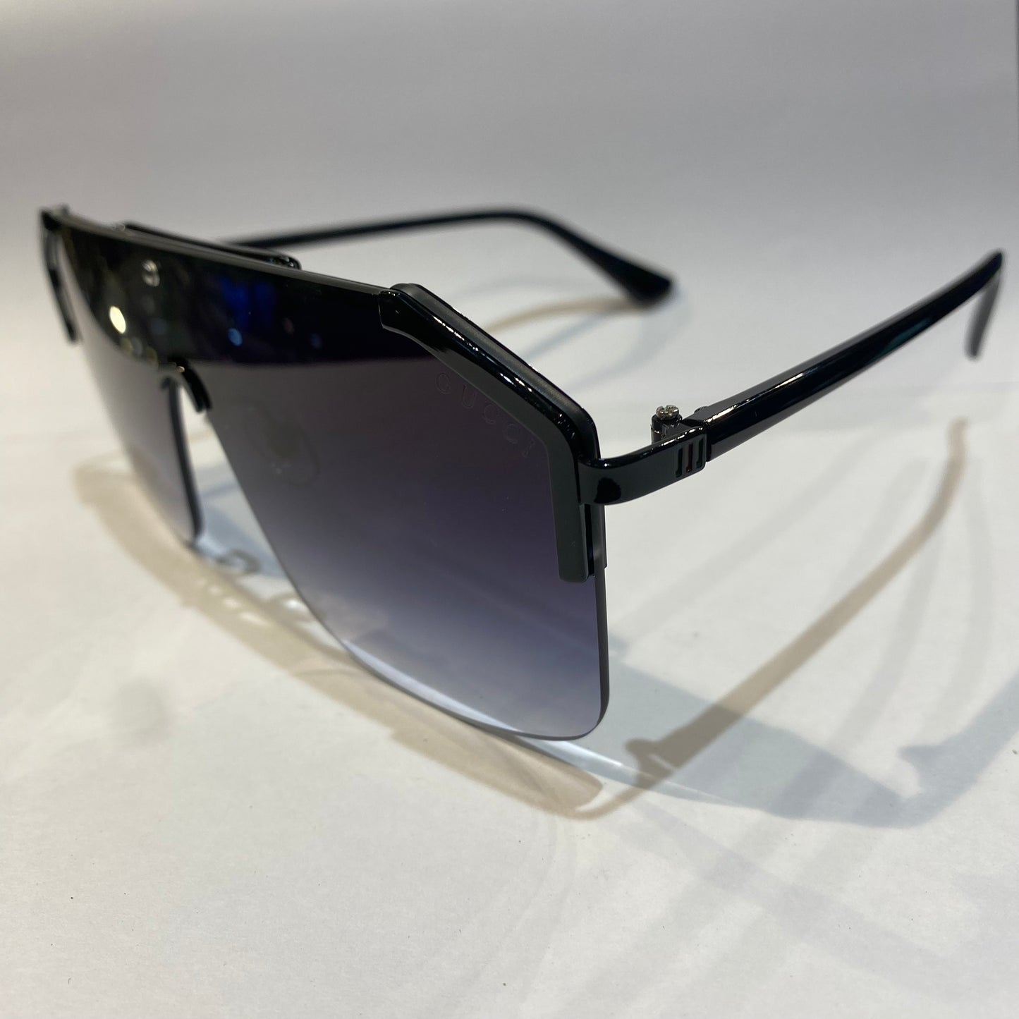 CUG Full Black Frame Black White Shade Unisex Sunglasses 0291 135 0 145