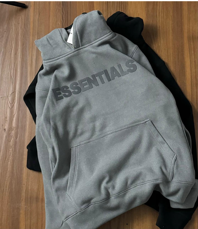 SSE Cotton Fabric Black Colour Hoodie 77136