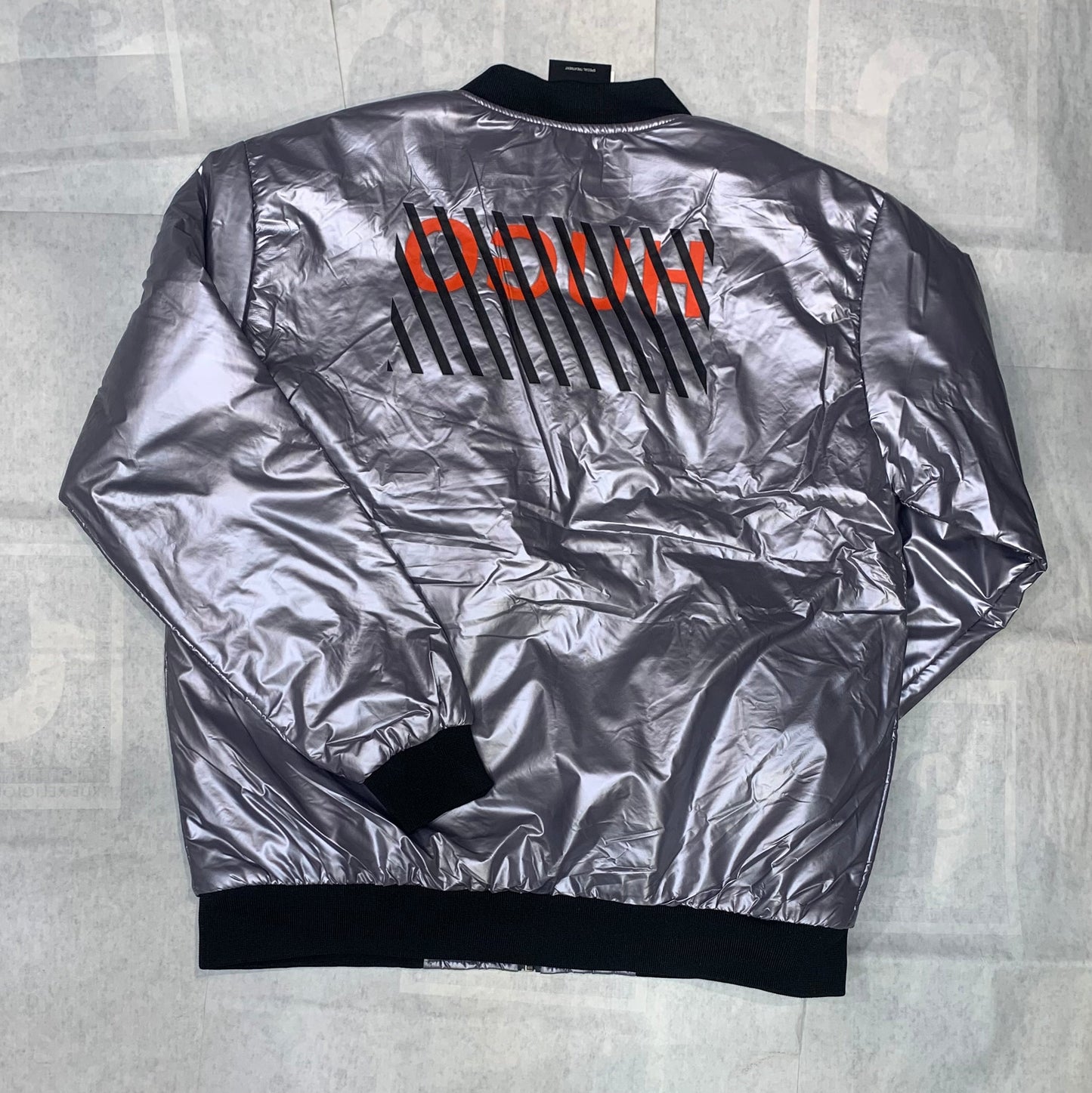 HUG GUH Purple Colour With GUH Back Print Premium Quality Puffer Jacket 93310