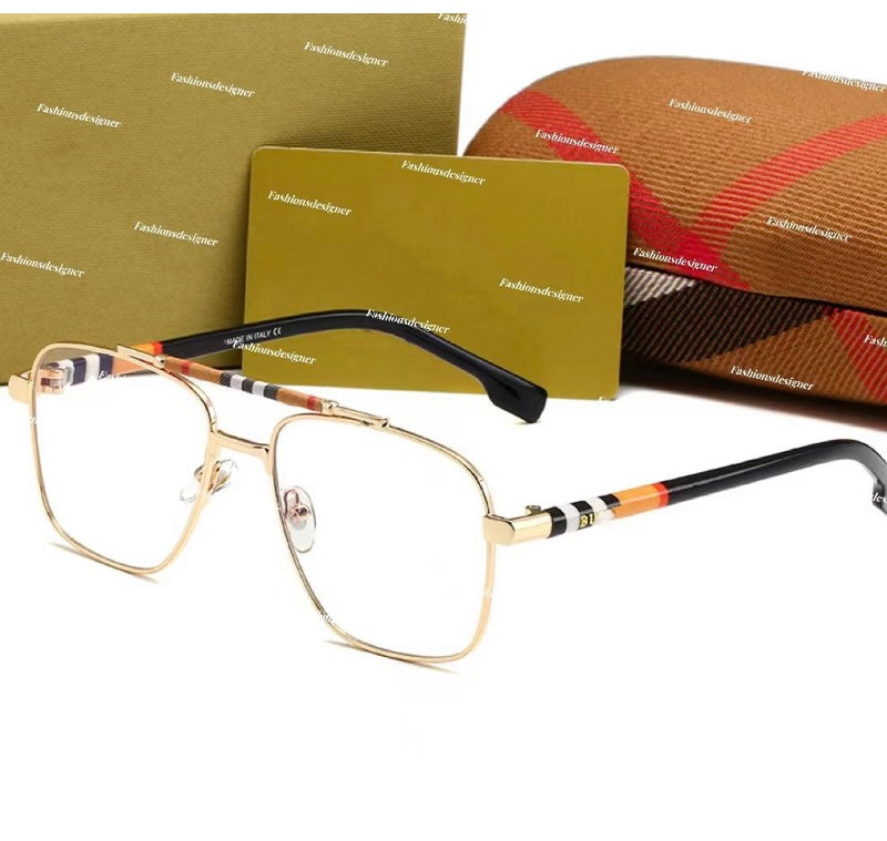 Rub Gold Frame Transparent Shade Unisex Branded Sunglasses T0902 55 17-140