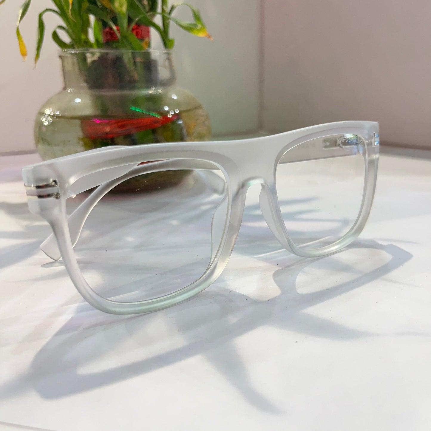 Ram Transparent Frame Transparent Shade Heavy Quality Sunglass MJ10035618140