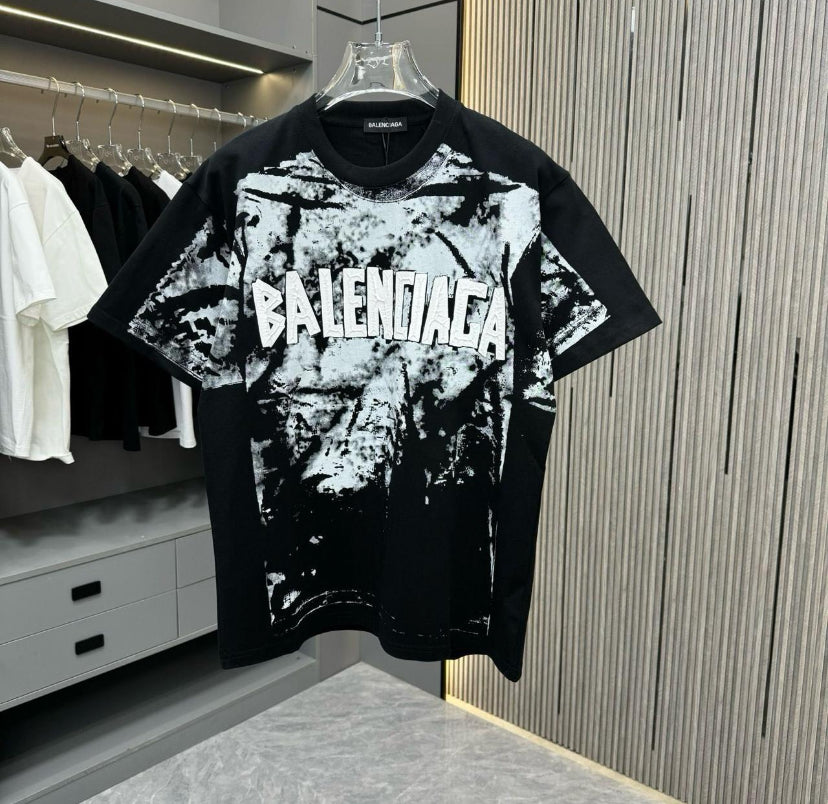 LAB Tshirt Black White Colour Lab Print D10294
