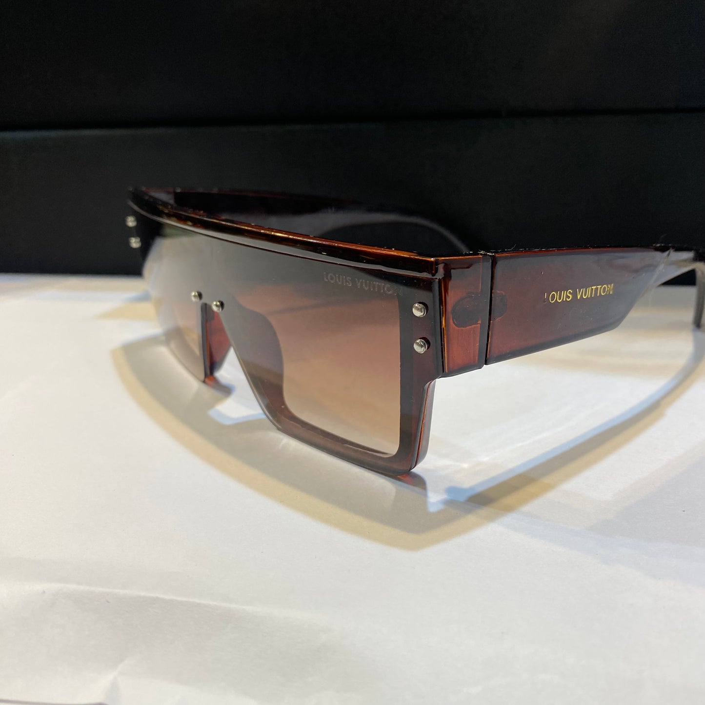 UOL LOU Brown Frame Brown Shade Unisex Sunglass SUN009