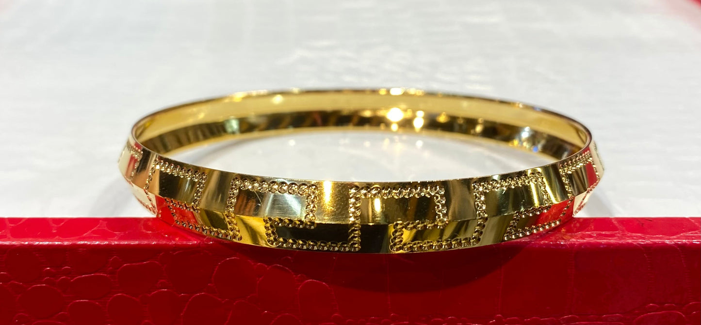 Designer Gold Premium Quality Unisex kada 820002