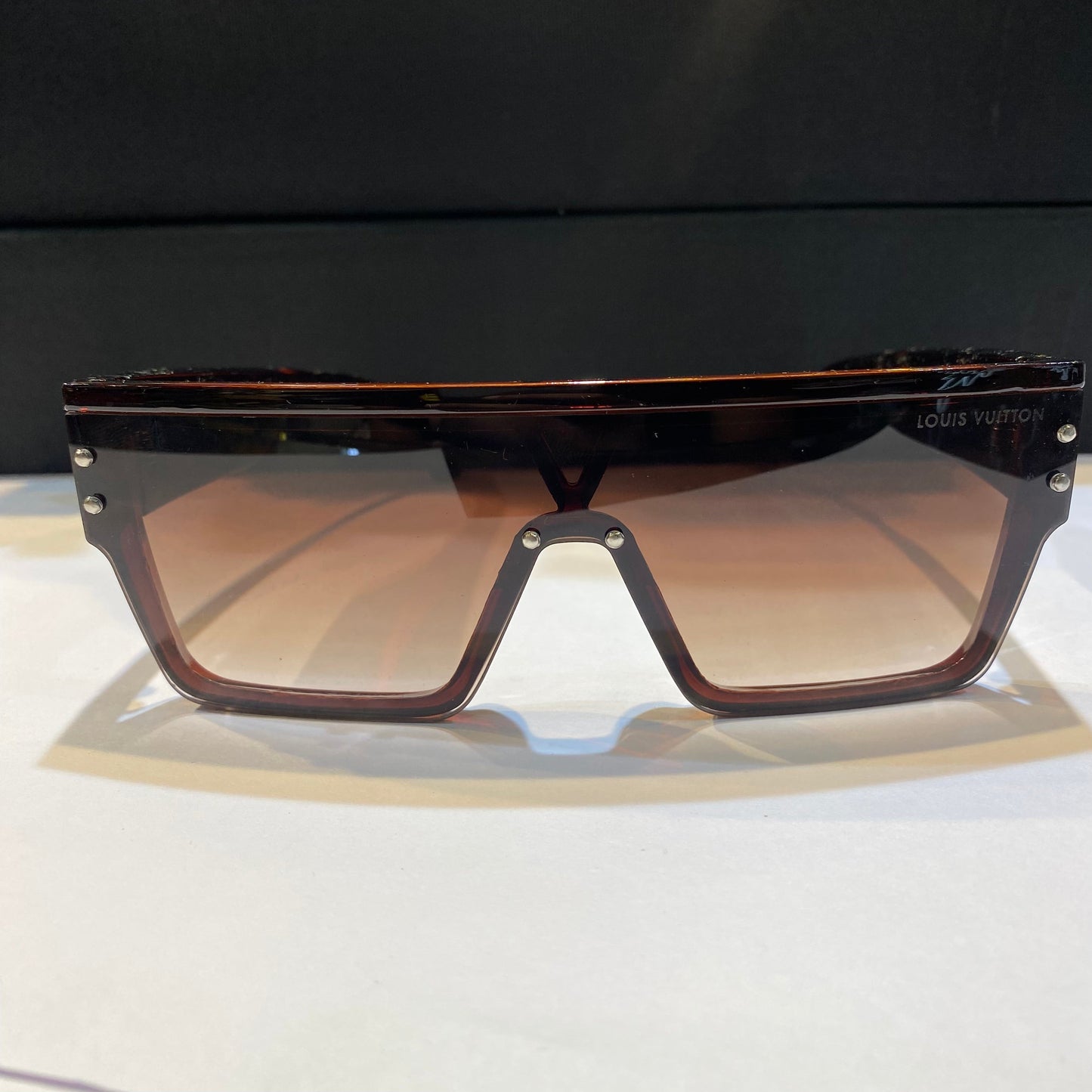 UOL LOU Brown Frame Brown Shade Unisex Sunglass SUN009