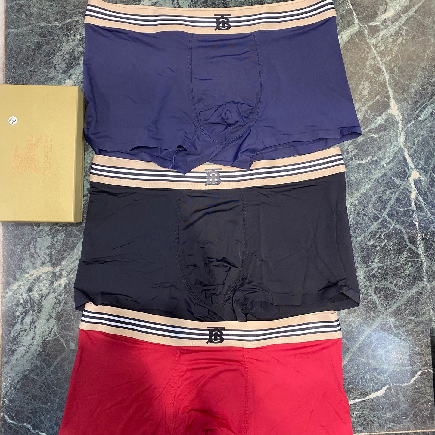RUB BUR Imported Men’s Trunks Pack of Three 988523
