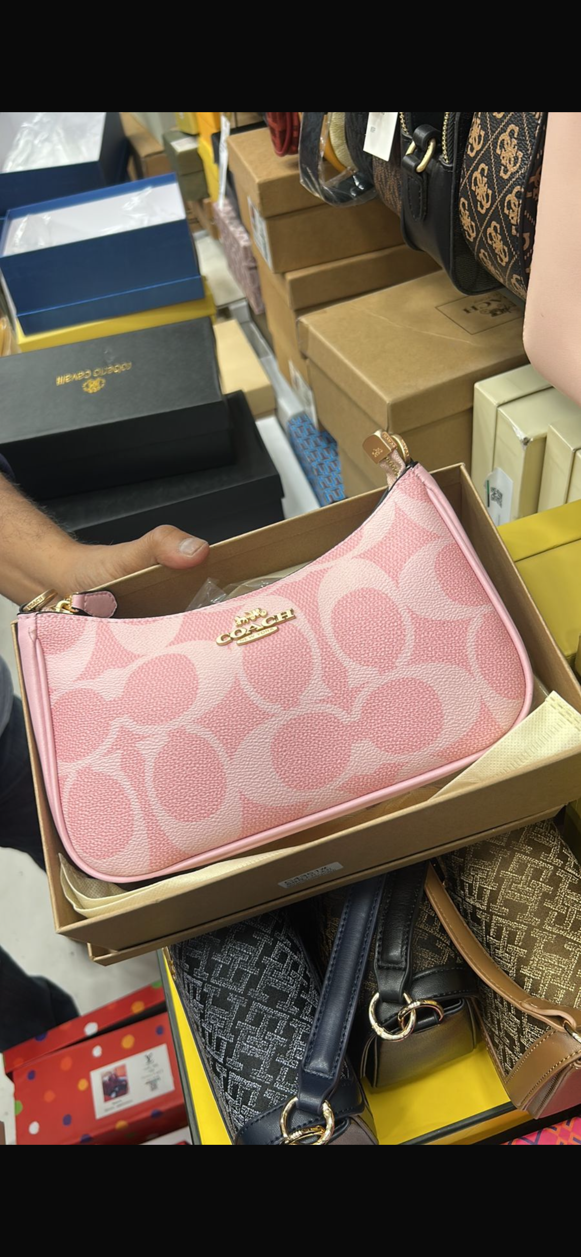 AOC COA Pink Colour Ladies Sling Bag 990512