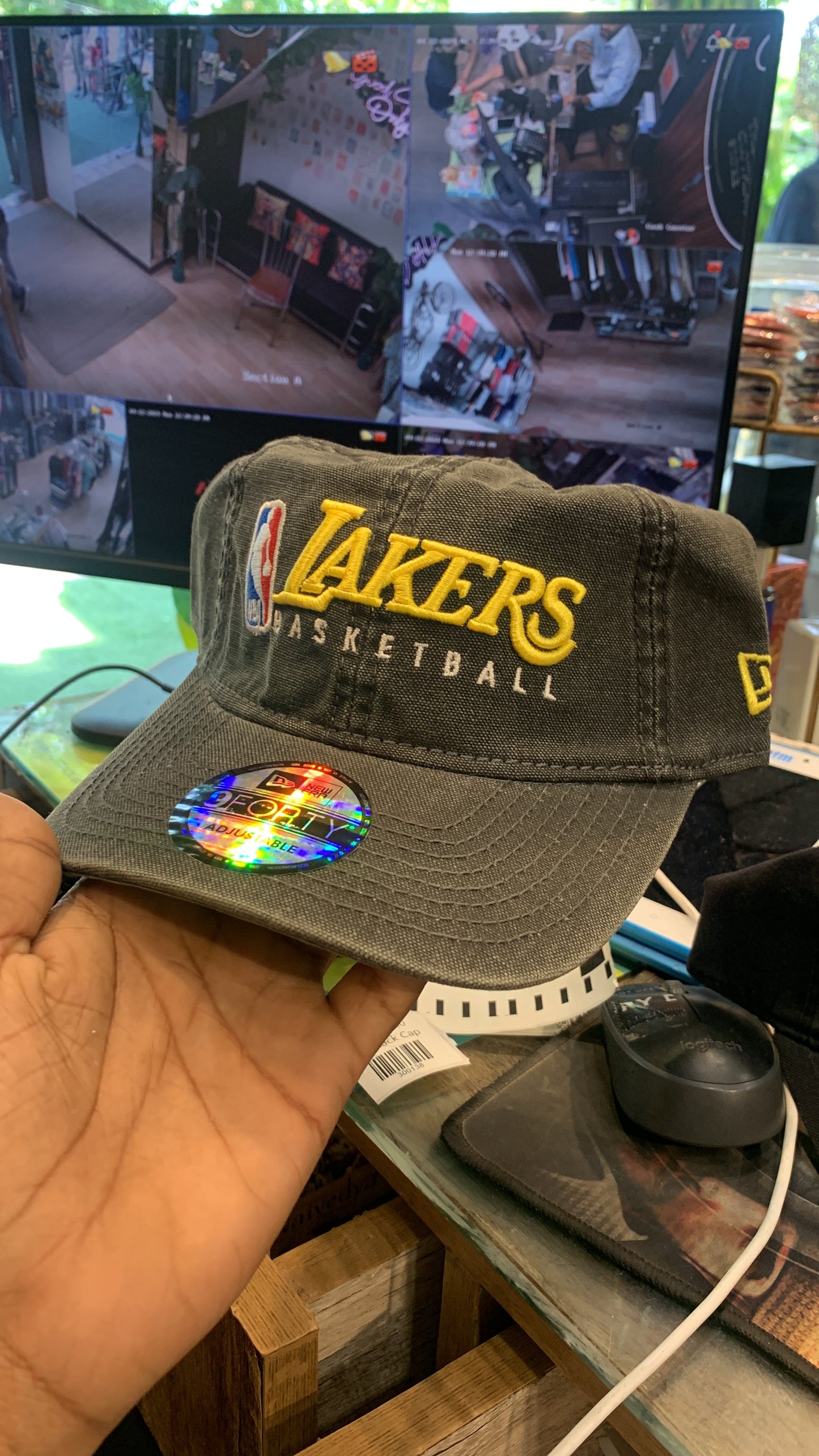Lakers Green Demin Colour Premium Quality Cap 64082