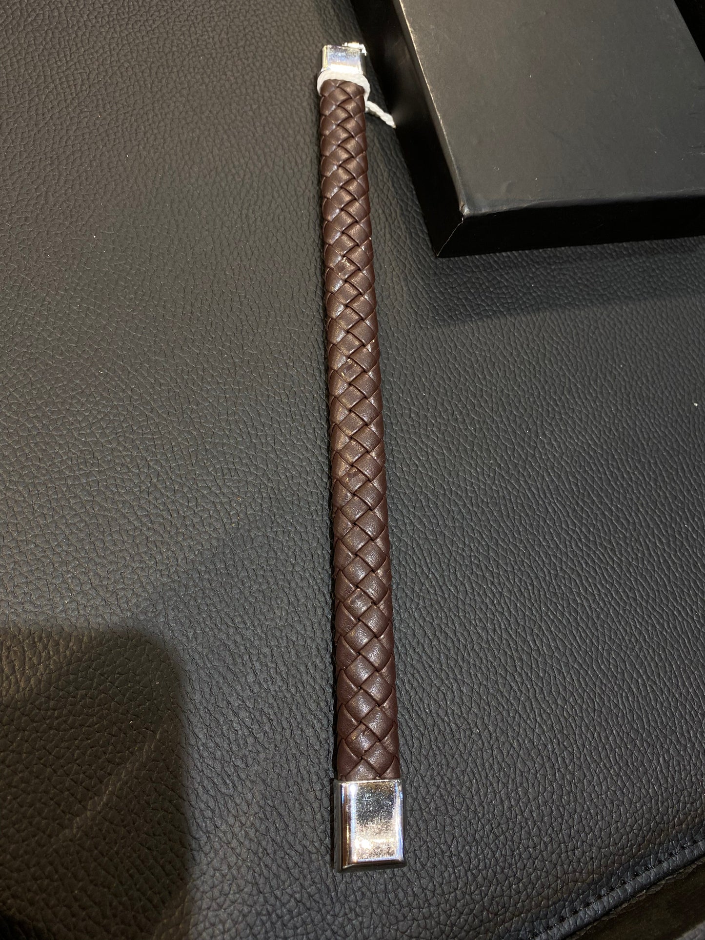 Brown Colour Unisex Leather Bracelet 987047