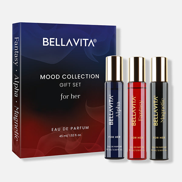 BellaVita Mood Collection Gift Set For Her EDP 45ml / 1.52 fl.oz.