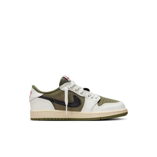 Roj Kin White Beige Olive Black Tick Colour Sneaker Dunk Shoes 988508