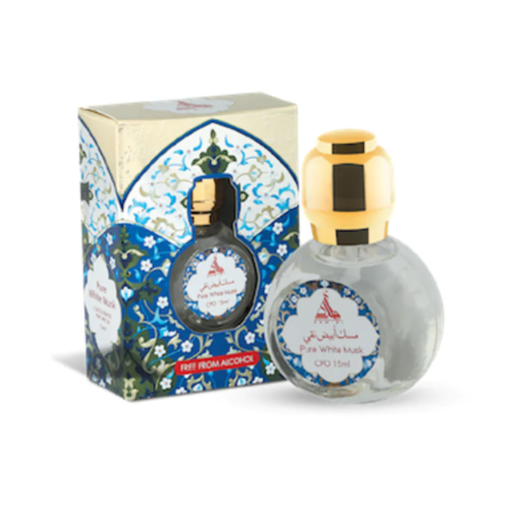 HAMIDI PURE WHITE MUSK 15 ML PERFUME OIL CPO