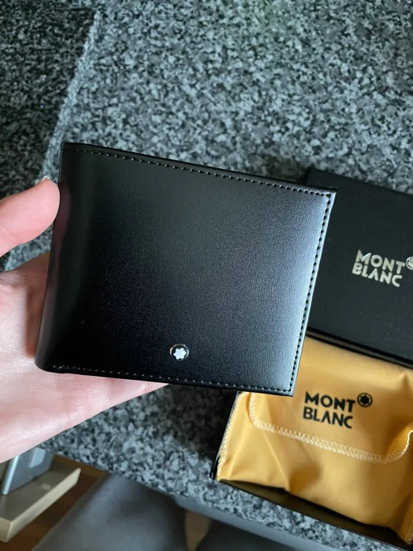 NOM Black Colour Men’s Leather Imported Wallet 987135