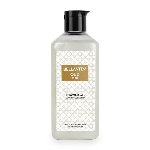 Bella Vita Oud White Shower Gel Luxury Collection Body Wash Enriched With Aloe Vera 250ml