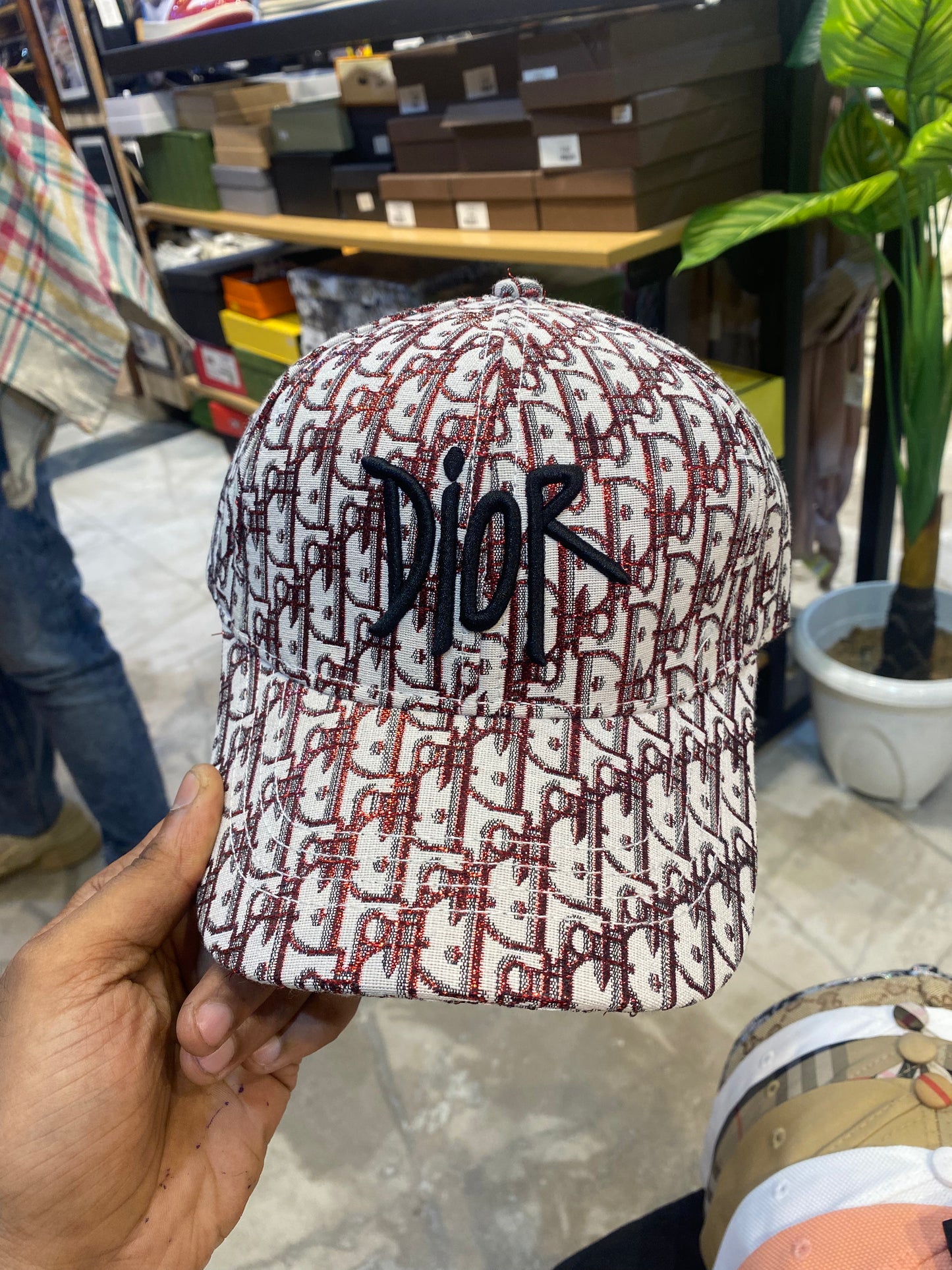 OID DIO Glitter Imported Unisex Cap 987991