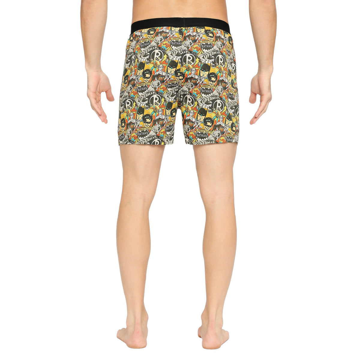 BZ INNERWEAR | JUSTICE LEAGUE-MEN'S BOXER | 100% COTTON |PRINTED BOXER | PACK OF 1