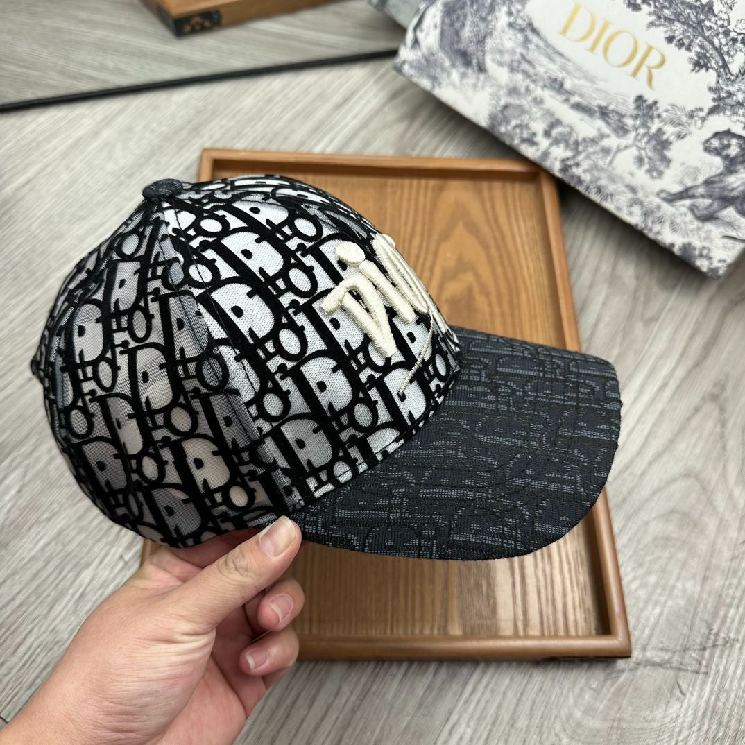 OID DIO Printed Black Colour Golden Embroidery Imported China Cap 988081