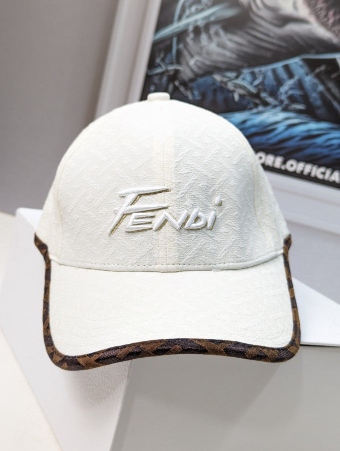NEF FEN White Colour Imported China Cap 988083