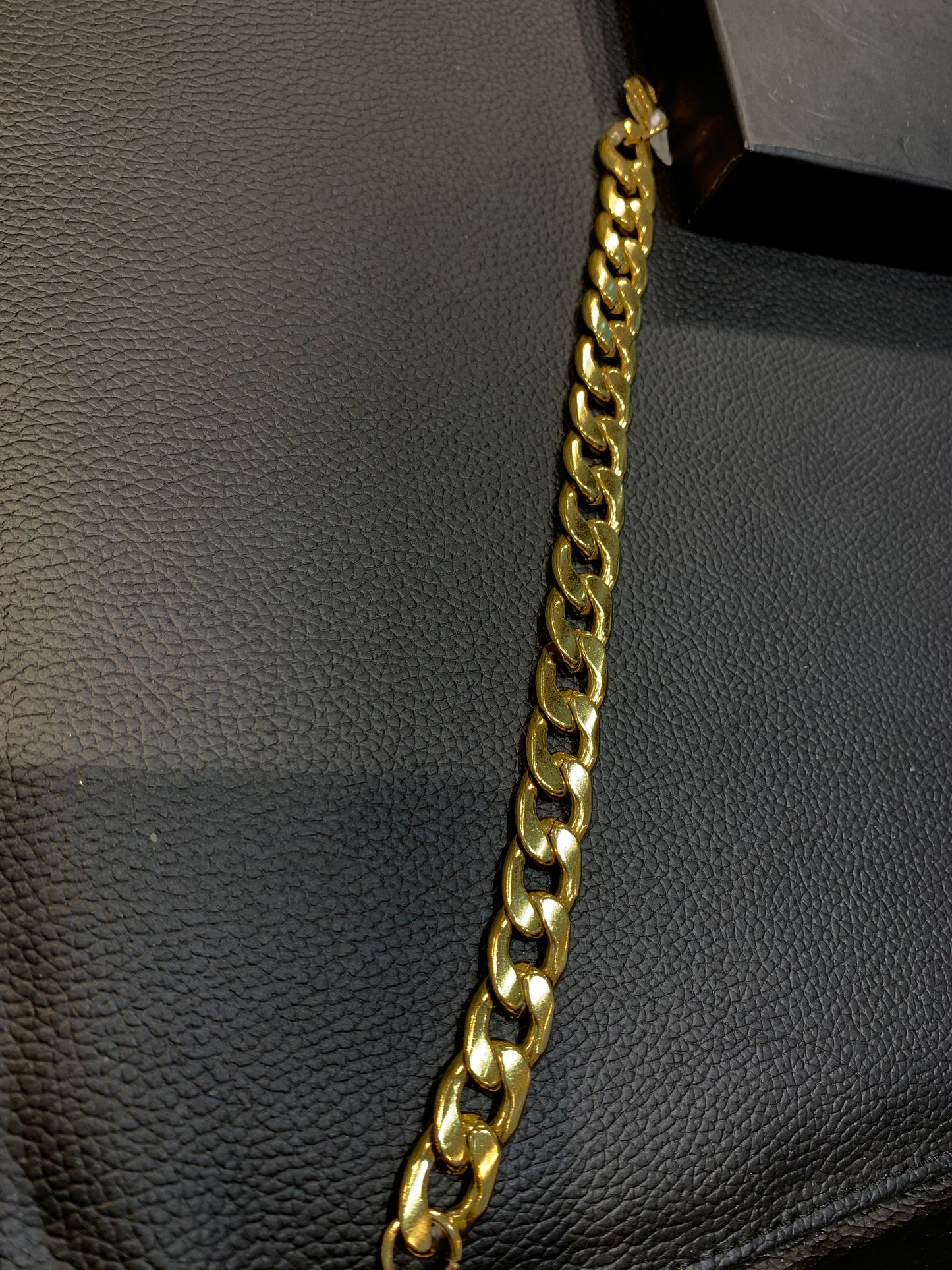 Gold Colour Unisex Chain Bracelet 987030