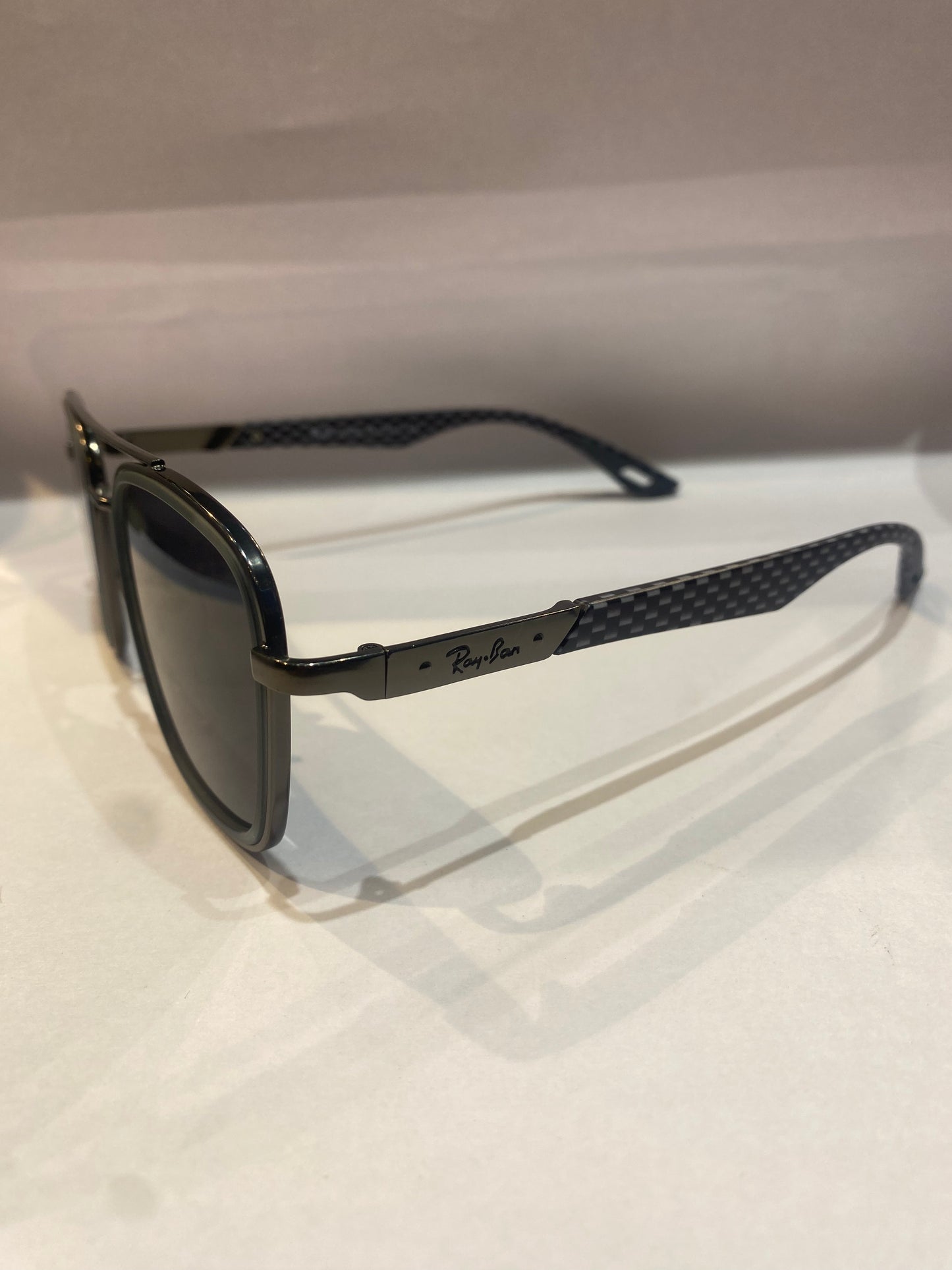 YAR RAY RB Mattel Gray Frame Black Shade Unisex Sunglass RB3607 57 18 147
