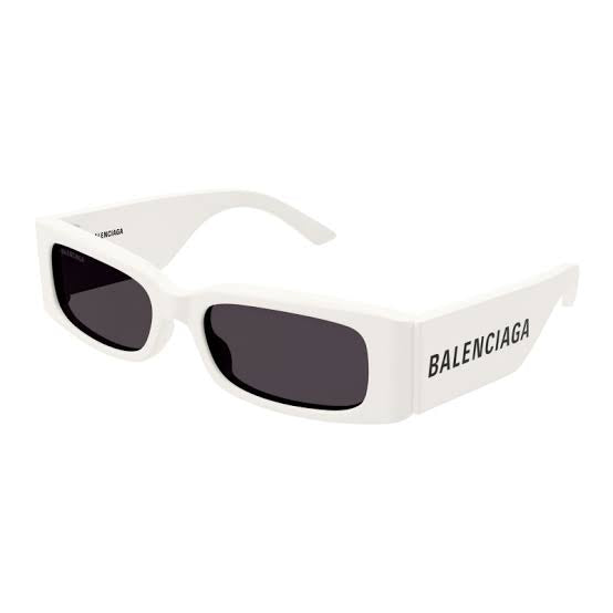 LAB BAL White Farme Black Shade Unisex Sunglass 9153 55 19 148
