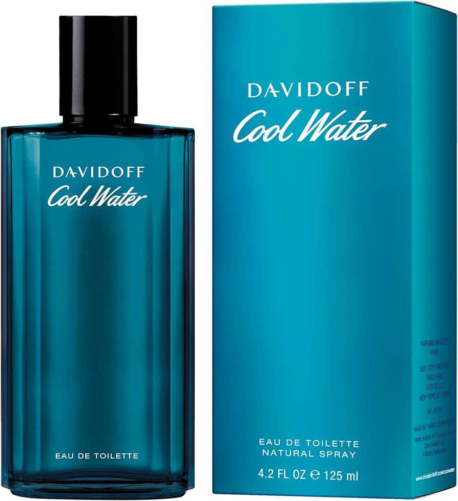 DAVIDOFF Cool Water EDT Natural Spray Vaporisateur 125ML