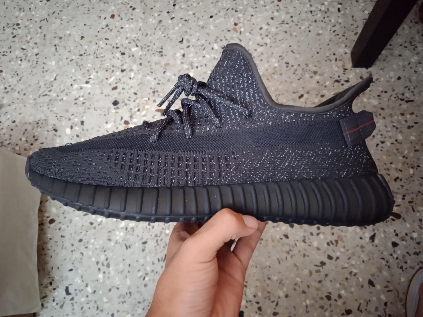 IDA Black Colour Static Reflective Sports Shoes 350 779003