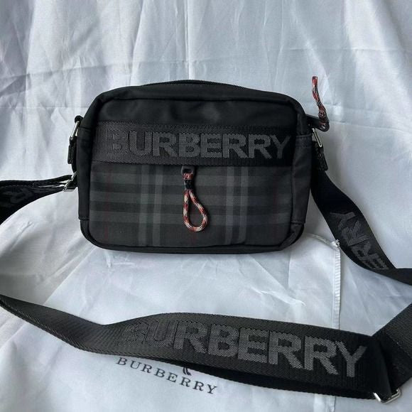 RUB BUR Check Print Unisex Side Sling Bag 87690
