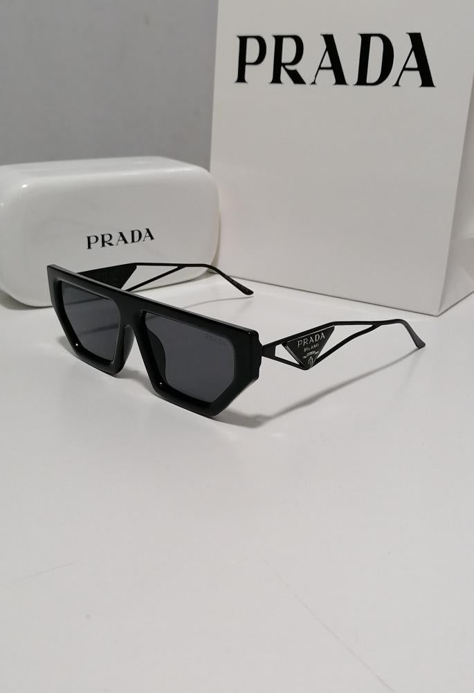 ARP Black Frame Black Shade Premium Quality Unisex Sunglass 6138 53 19-143