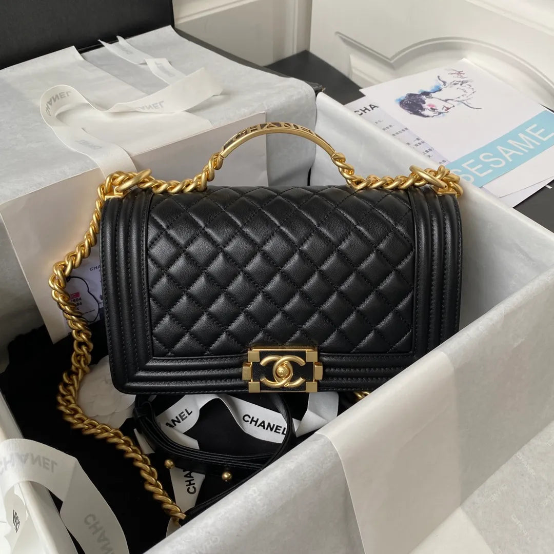 AHC CHA Black Colour Ladies Sling Bag 98002
