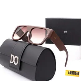 LOD Matte Brown Frame Brown Shade Premium Quality Unisex Sunglass 27125 56 16-145