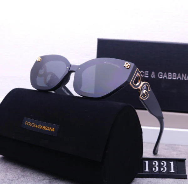LOD Black Frame Black Shade Premium Quality Sunglass 1331 67 20-146 C1