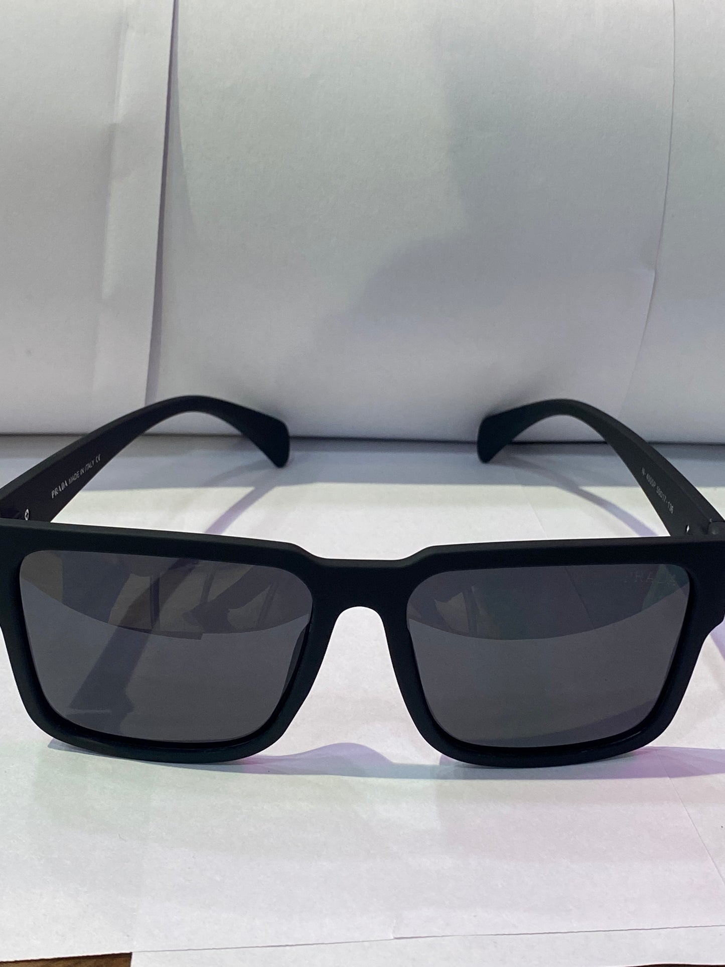 Arp Black Frame Black Shade Unisex Branded Sunglasses 4005P 55 17 136