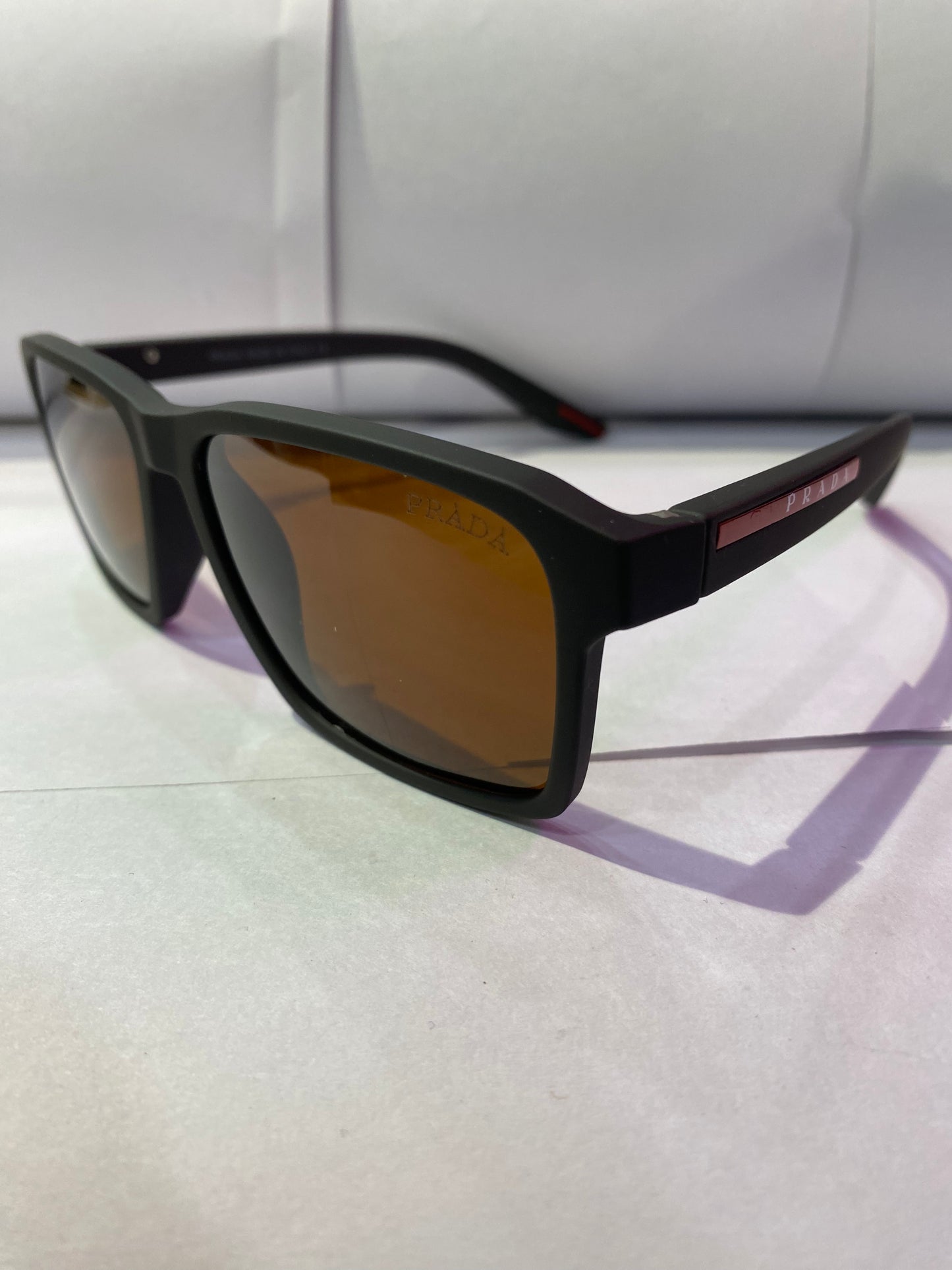 ARP Matte Brown Frame Brown Shade Unisex Branded Sunglasses 5903 58 20 140 C2