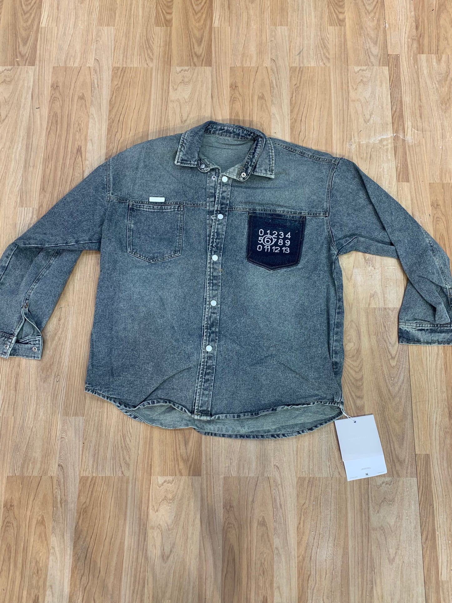 MARGIELA Imported Mens denim Jacket 24-9901
