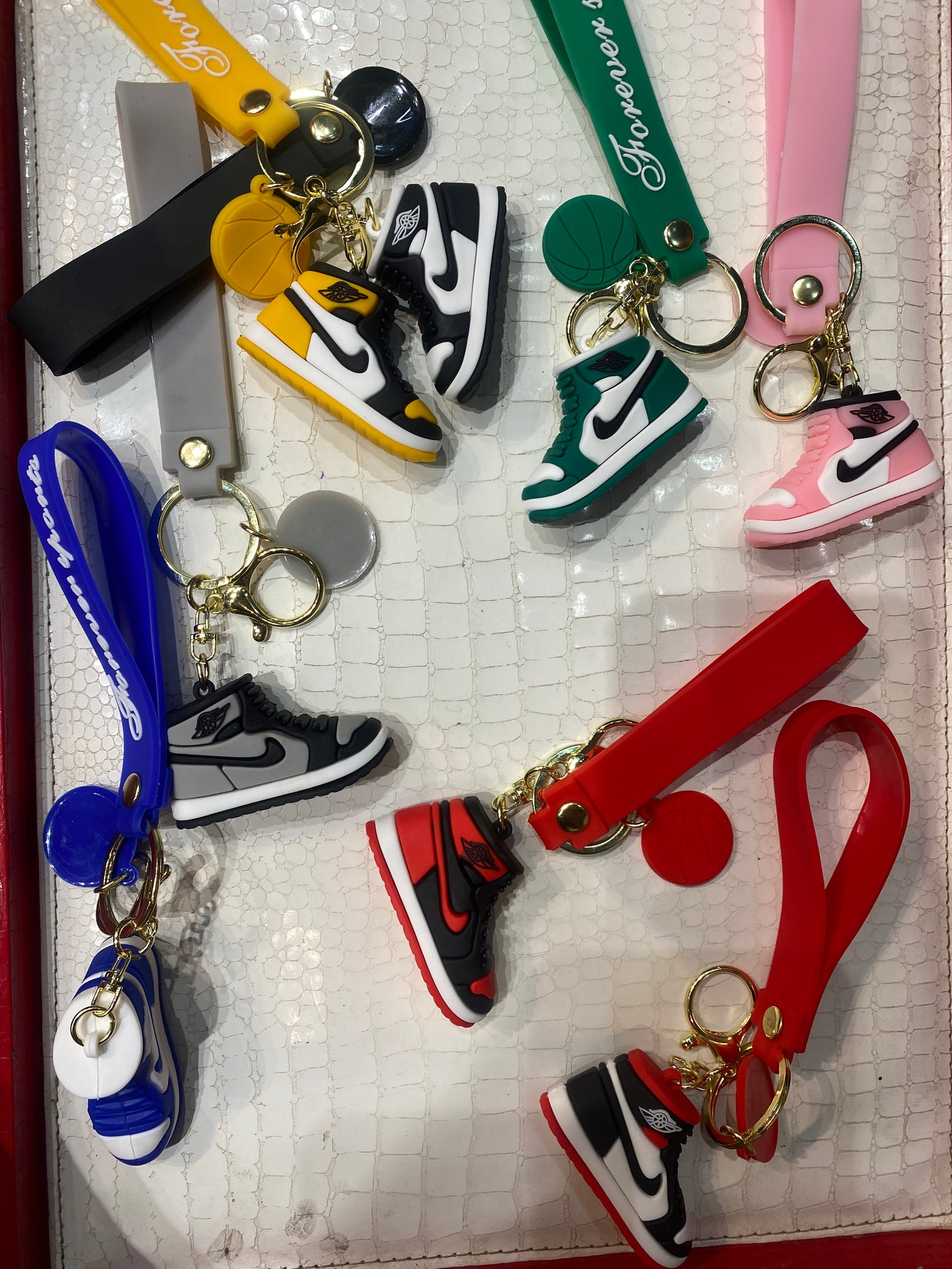 ROJ Shoe Multi Colour keychain 988425